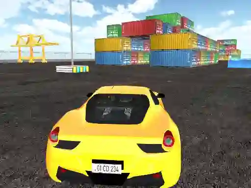 Igra Dockyard Car Parking spletu