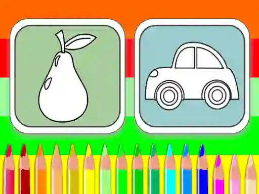 Igra Fun Coloring Book spletu