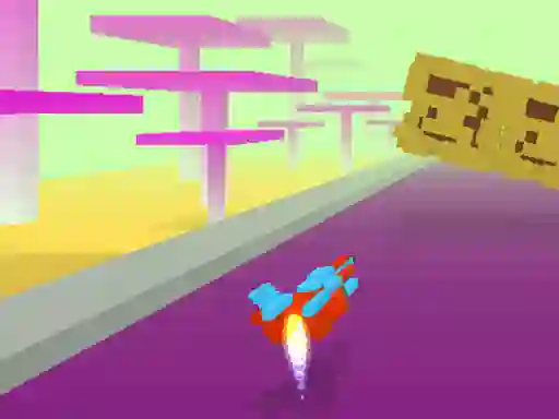 Igra Spaceship Race spletu