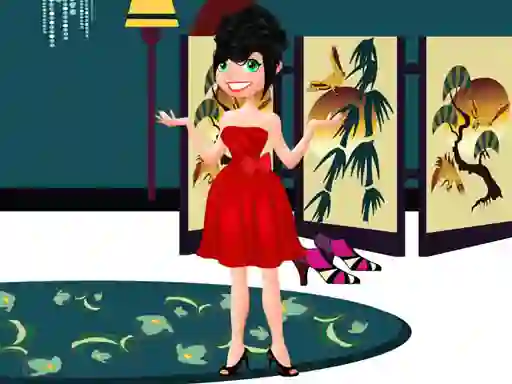 Igra Cutie Girl Dress Up spletu