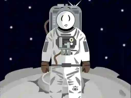 Igra Stickman in Space spletu