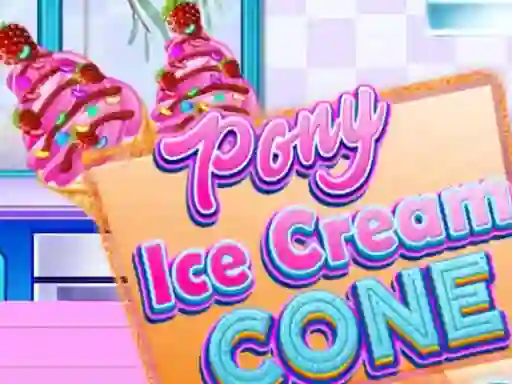 Igra Pony Ice Cream Cone spletu