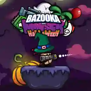 Igra Bazooka and Monster Halloween spletu
