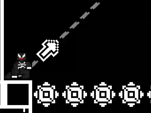 Igra 8bit Black Ropeman spletu