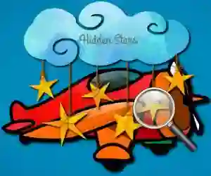 Igra Airplains Hidden Stars spletu