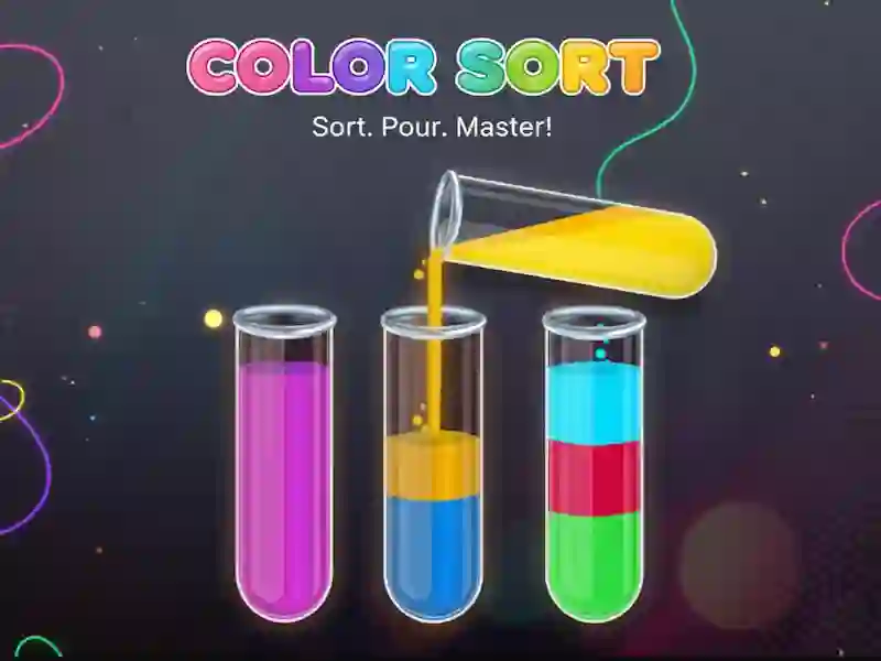 Igra Color Sort spletu