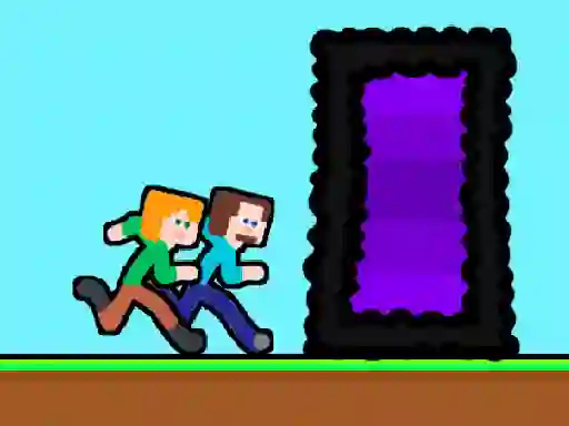 Igra Steveman and Alexwoman: Easter Egg spletu