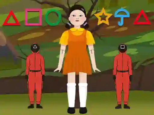 Igra Squid Game Hidden Signs spletu