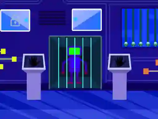 Igra Robot Escape spletu