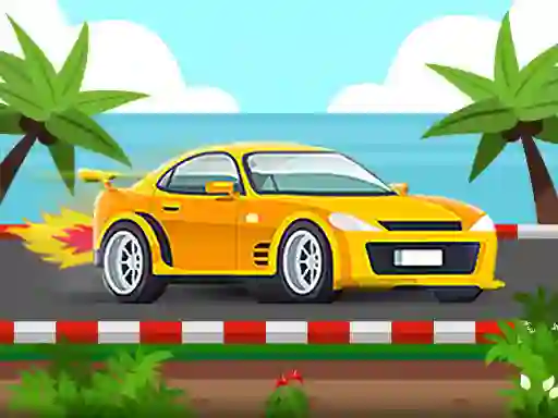 Igra 2D Car Racing spletu