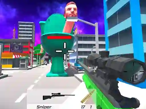 Igra Skibidi Toilet FPS Shooting Survival spletu