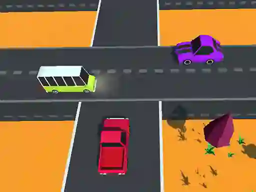 Igra Highway Cross Crazzy Traffic spletu