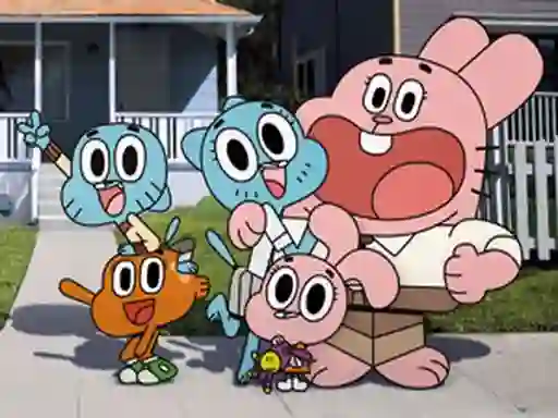 Igra Gumball: Hidden Stars spletu