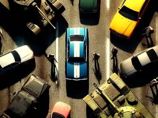 Igra GTA Car Rush spletu