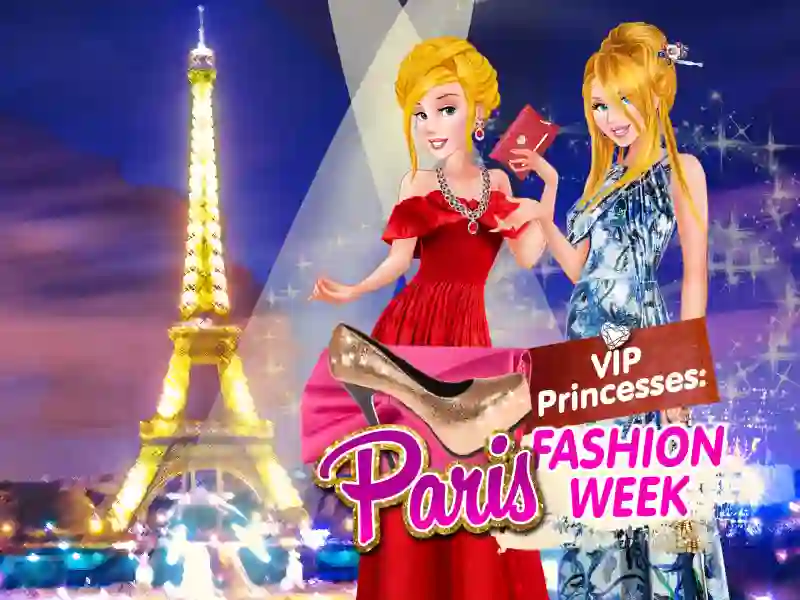 Igra VIP Princesses: Paris Fashion Week spletu