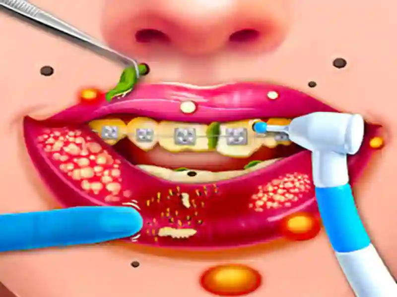 Igra Kids Dentist Asmr Salon spletu