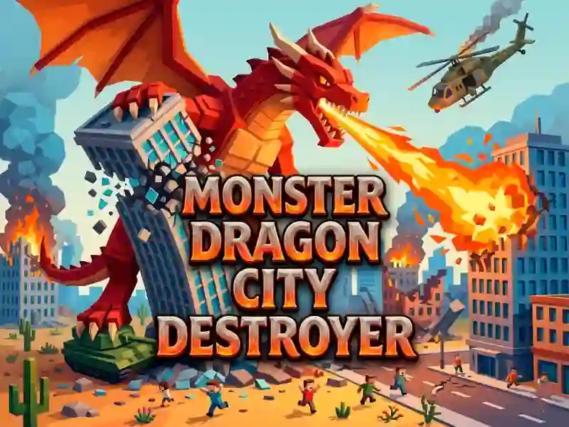 Igra Monster Dragon City Destroyer spletu