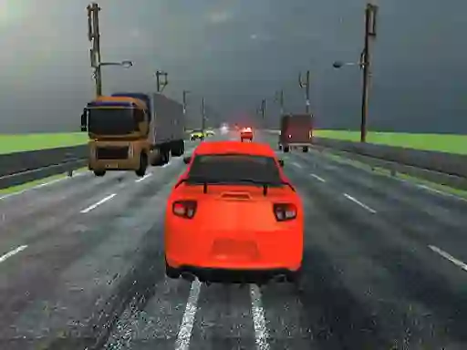 Igra Highway Car Racer spletu