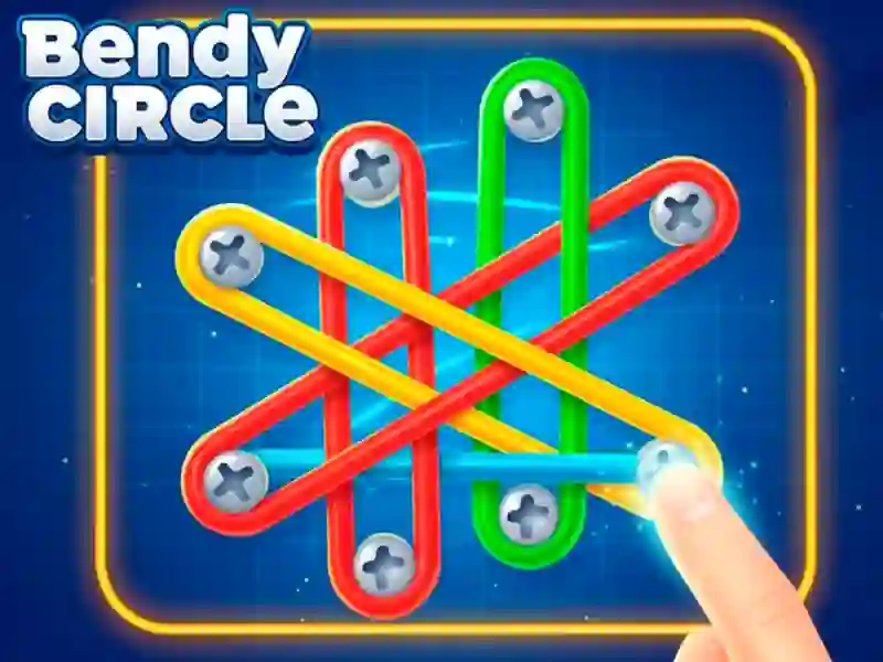 Igra Bendy Circle spletu