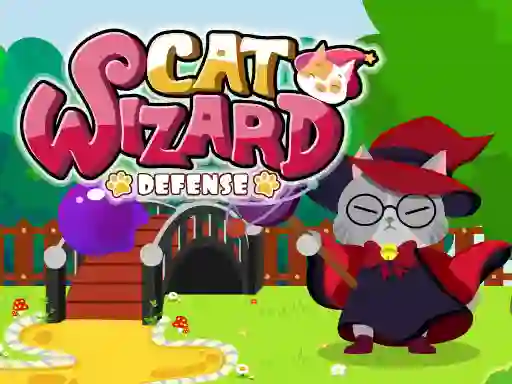 Igra Cat Wizard Defense spletu