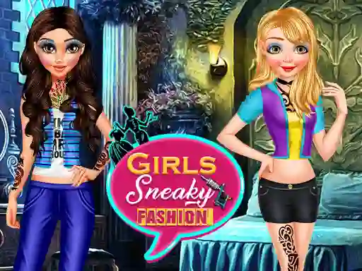 Igra Girls Sneaky Fashion spletu