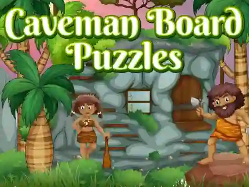 Igra Caveman Board Puzzles spletu