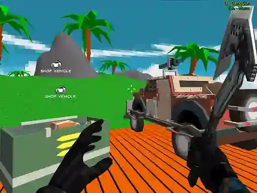 Igra Vehicle Wars Multiplayer 2020 spletu