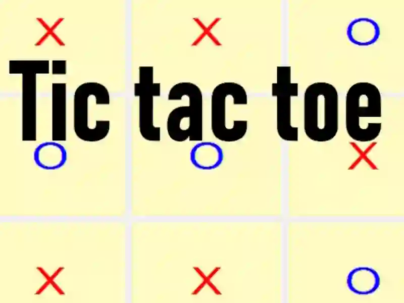 Igra Tic tac toe spletu