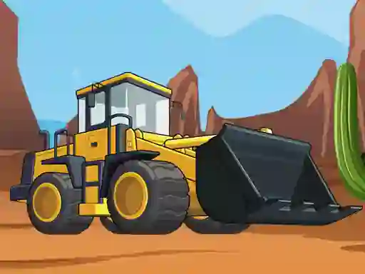 Igra Bulldozer Jigsaw spletu