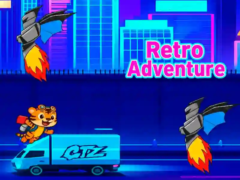 Igra Retro Adventure spletu