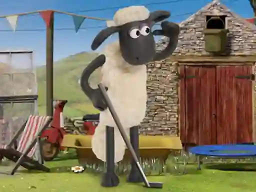 Igra Shaun The Sheep Baahmy Golf spletu