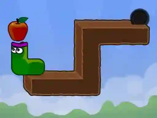 Igra Apple Worm spletu