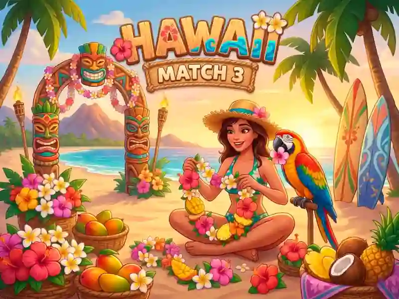 Igra Hawaii Match 3 spletu