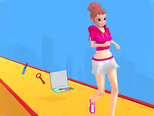 Igra Makeover Run spletu