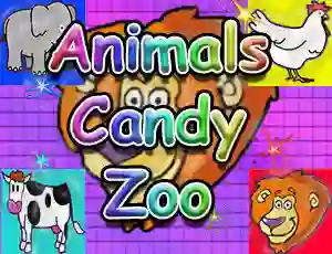 Igra Animals Candy Zoo spletu