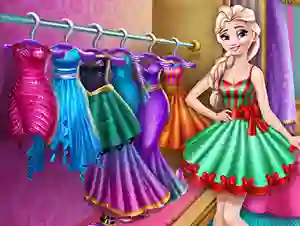 Igra Ice Queen Wardrobe Cleaning spletu