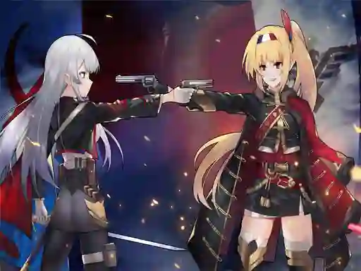 Igra Anime Girl With Gun spletu