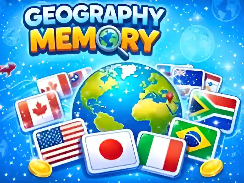 Igra Geography Memory spletu