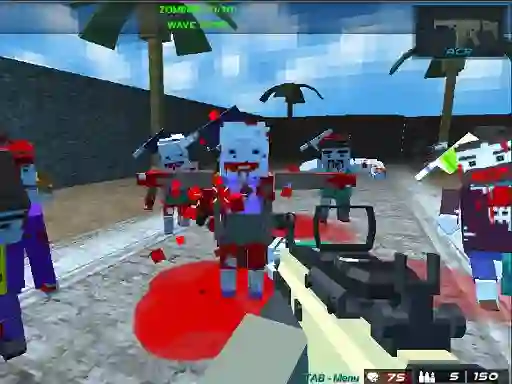 Igra Pixel Combat The Sandstorm spletu