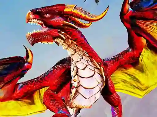 Igra Flying Dragon City Attack spletu