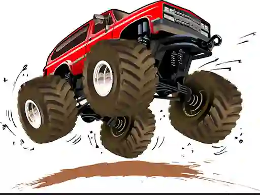 Igra Monster Trucks Memory spletu