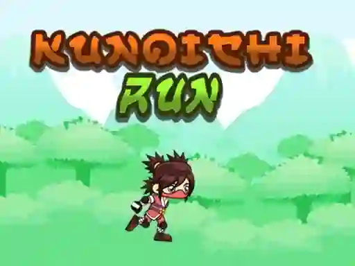 Igra Kunoichi Run spletu