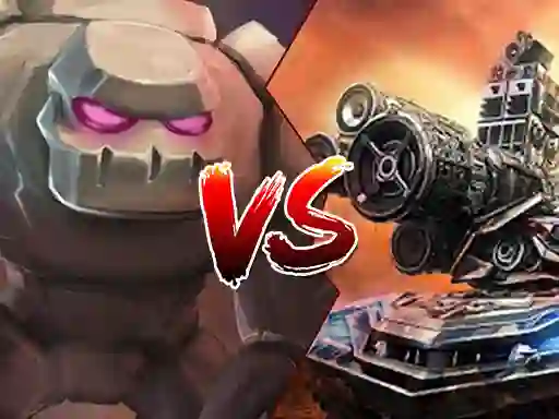 Igra Tank vs Golems spletu