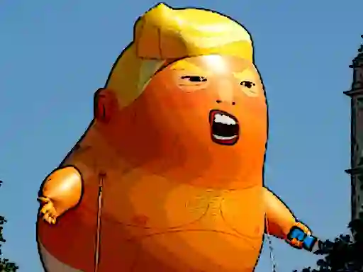 Igra Trump Flying Adventure spletu