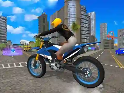 Igra City Bike Stunt Racing spletu