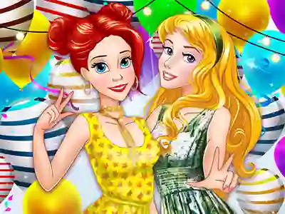 Igra Best Party Outfits for Princesses spletu