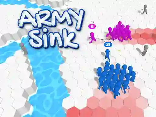 Igra Army Sink spletu