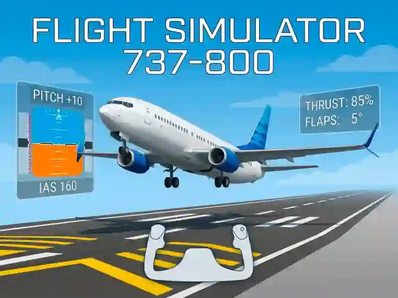 Igra Flight Simulator 737-800 spletu