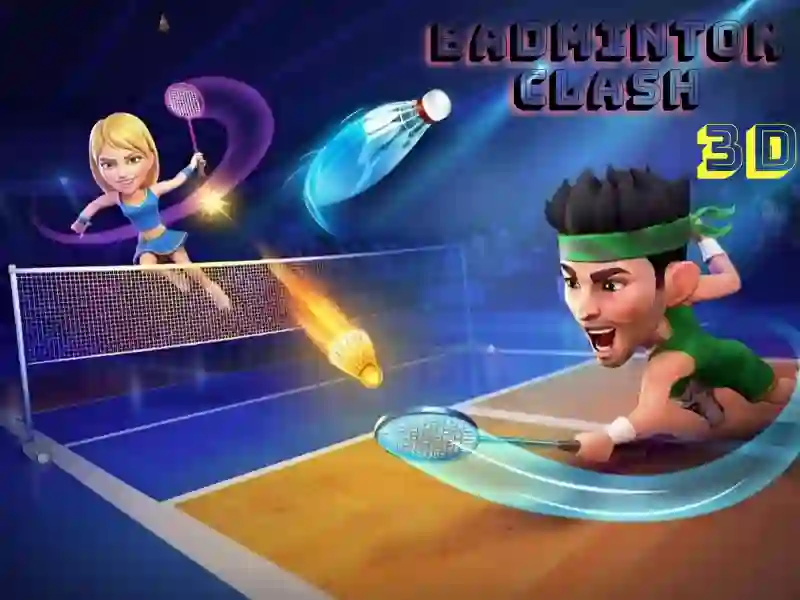 Igra Badminton Clash 3D spletu