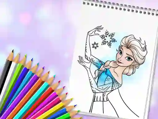 Igra Amazing Princess Coloring Book spletu